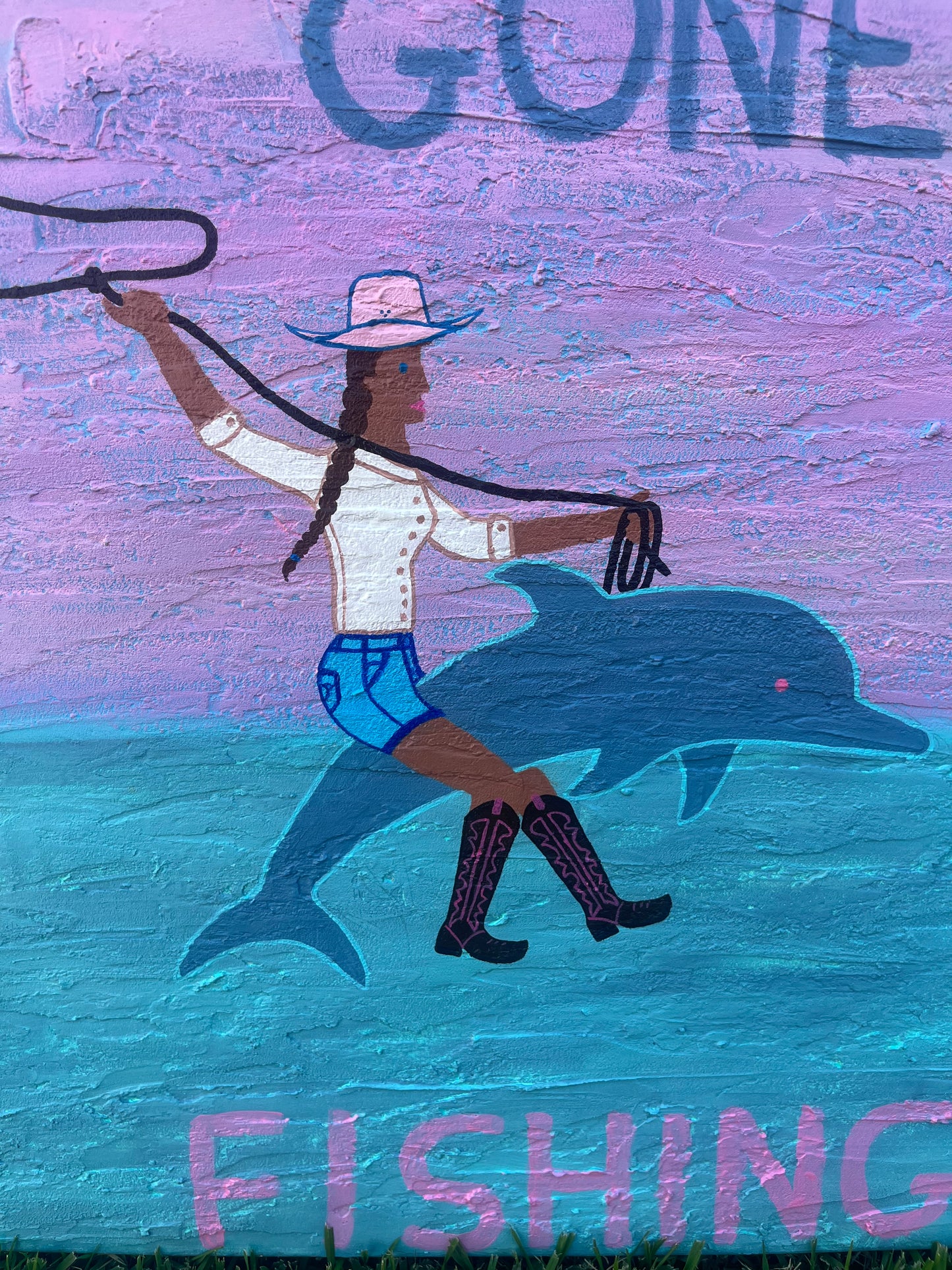 GONE FISHING
