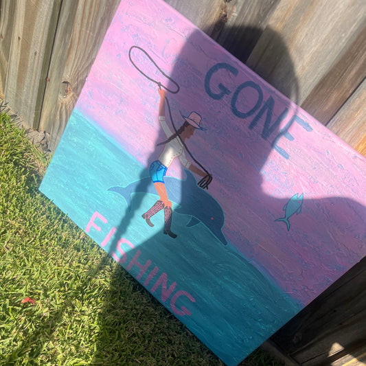GONE FISHING